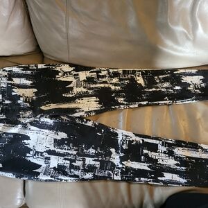 HUE Women's Skinny Jeans - Black and White